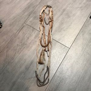 Free People Layered Bohemian Necklace